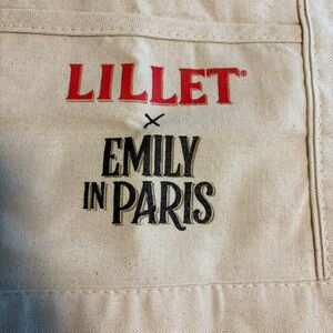 Lillet x Emily in Paris Promotional Canvas Tote Bag